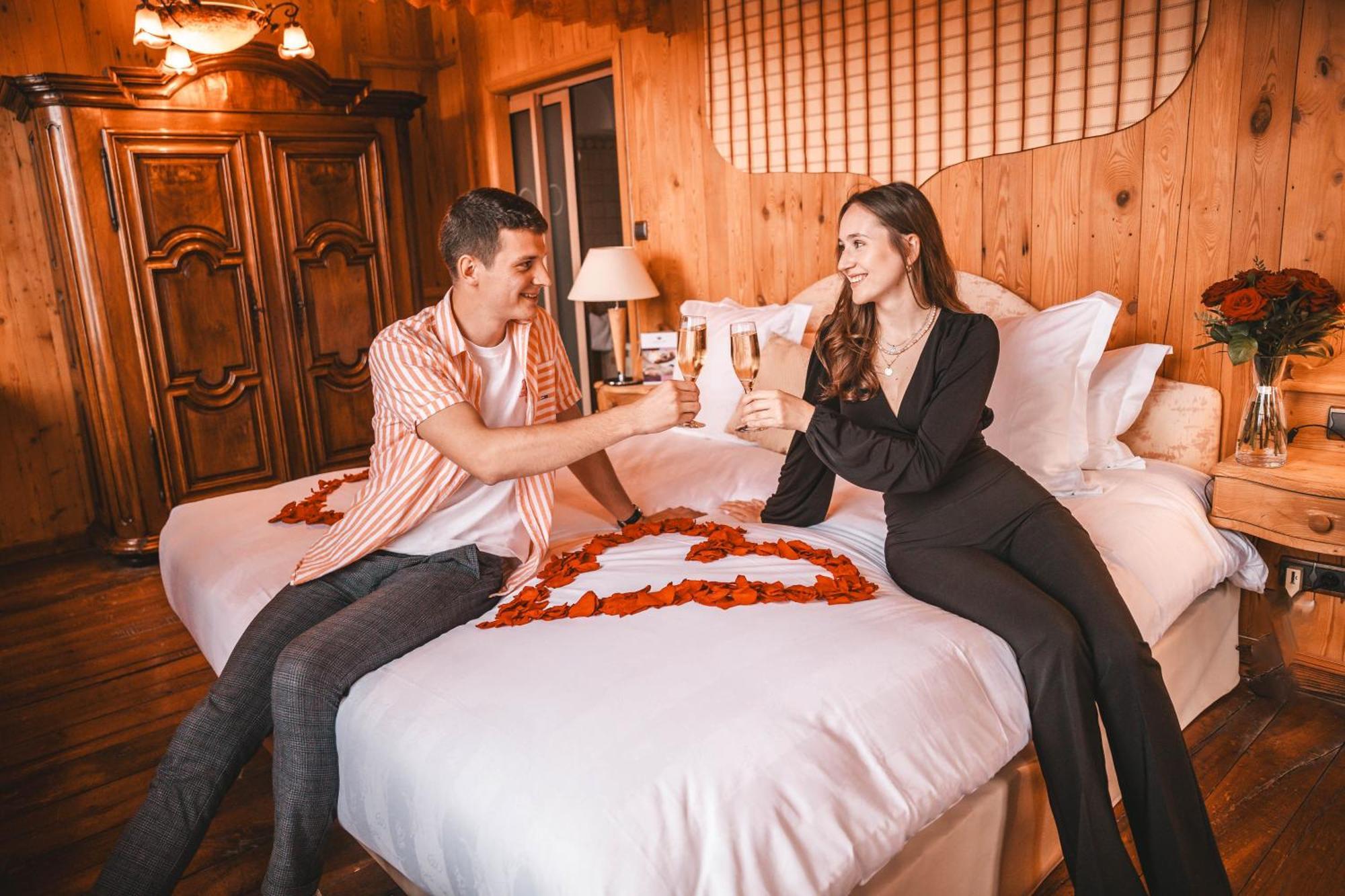 Les Violettes Hotel & Spa Jungholtz Bagian luar foto
