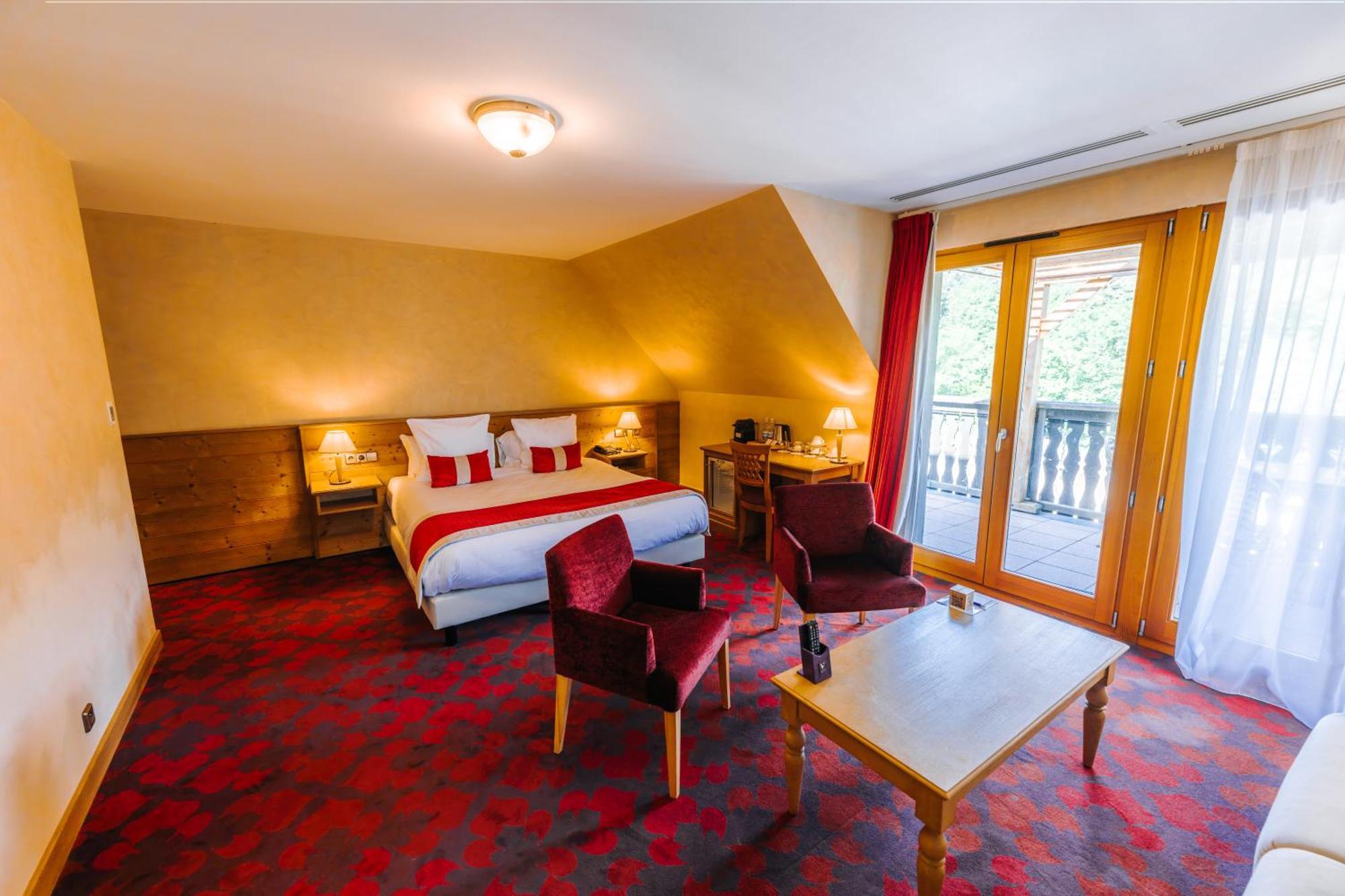 Les Violettes Hotel & Spa Jungholtz Bagian luar foto